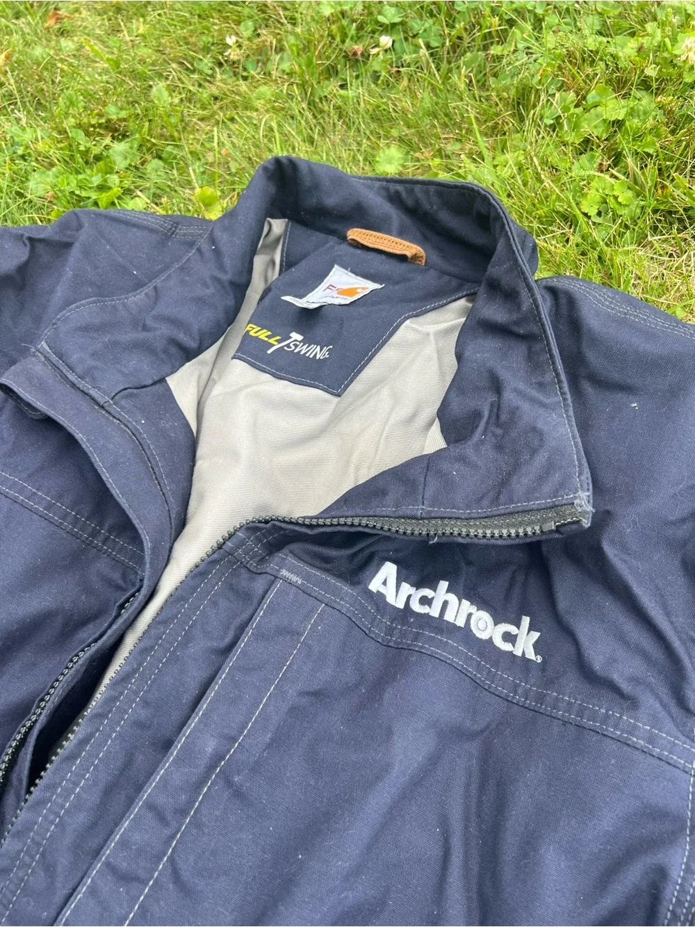 Carhartt FR Jacket Mens 2XL Dark Navy CAT 2 Full Swing Workwear 102179
